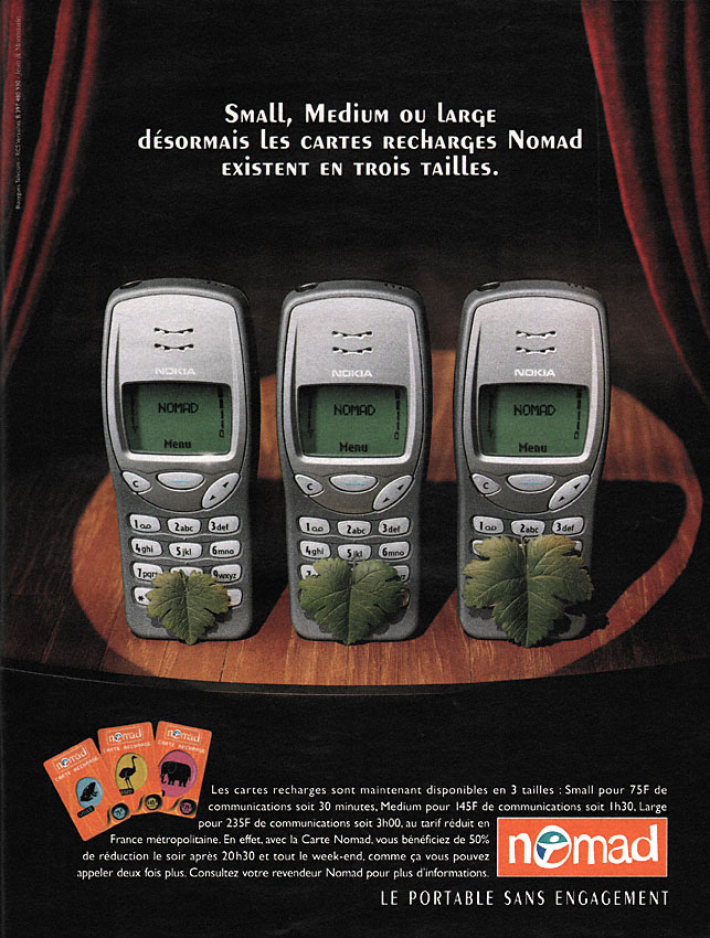 Publicité Bouygues 1999
