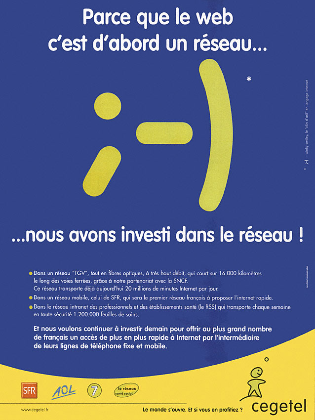 Publicité Cegetel 2000