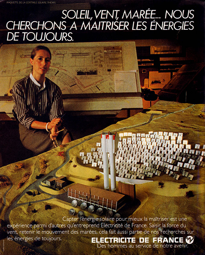 Publicité Edf 1980