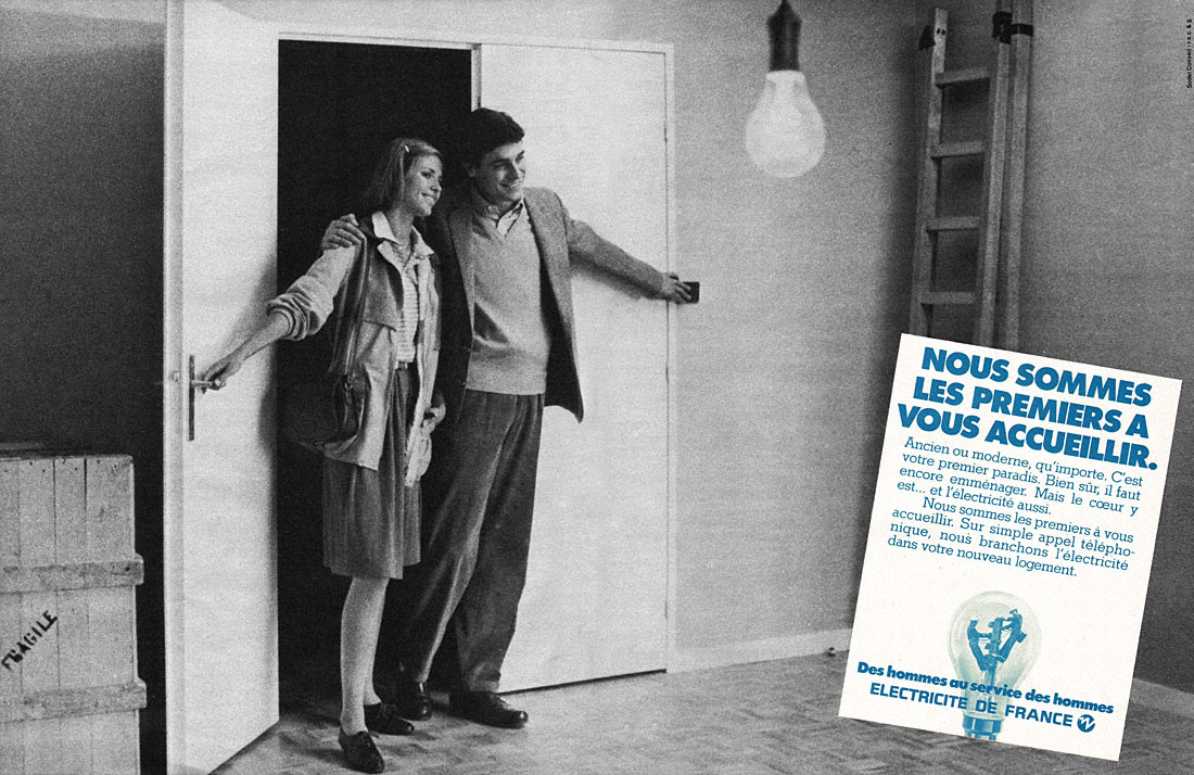 Publicité Edf 1981