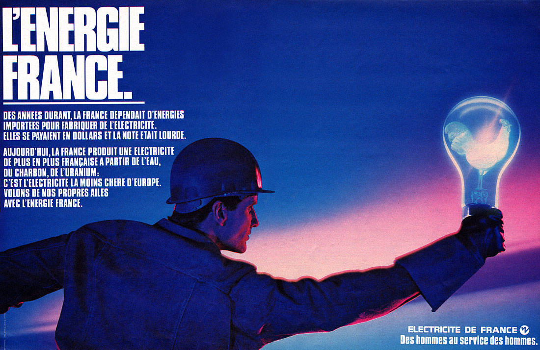 Publicité Edf 1983