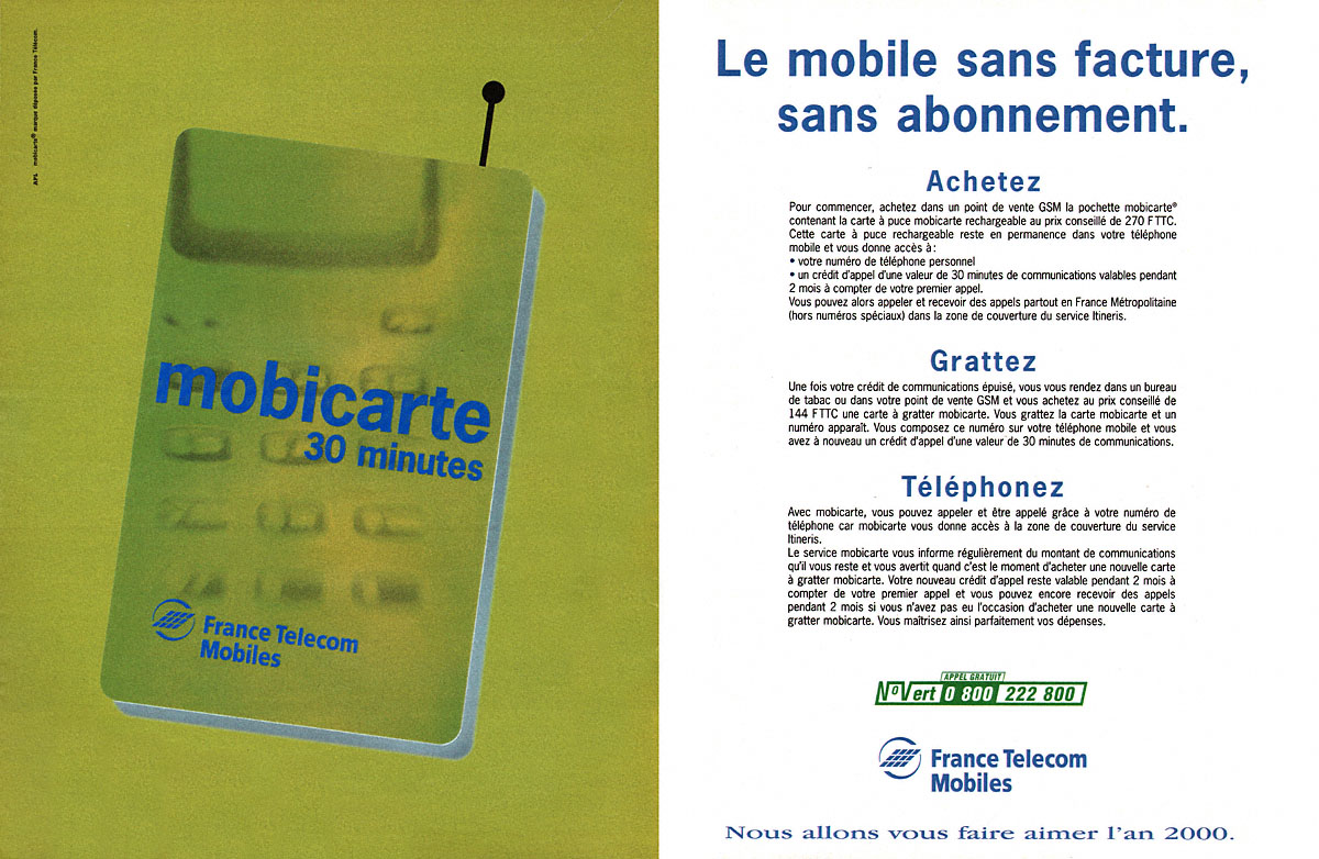 Publicité France Telecom 1997