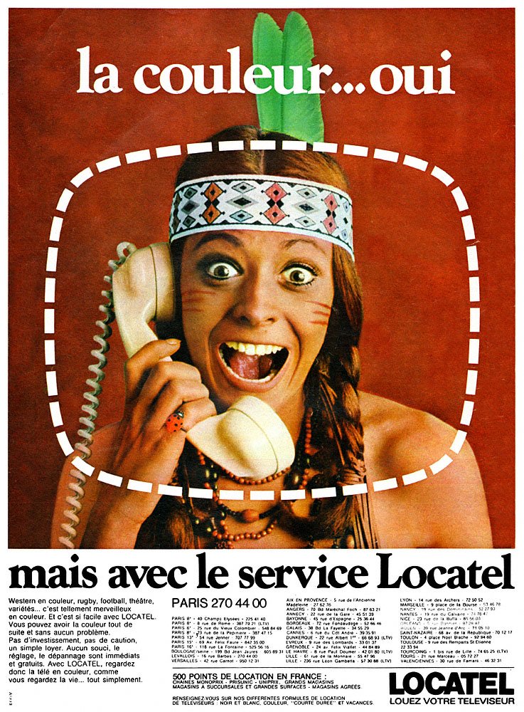 Publicit� Locatel 1970