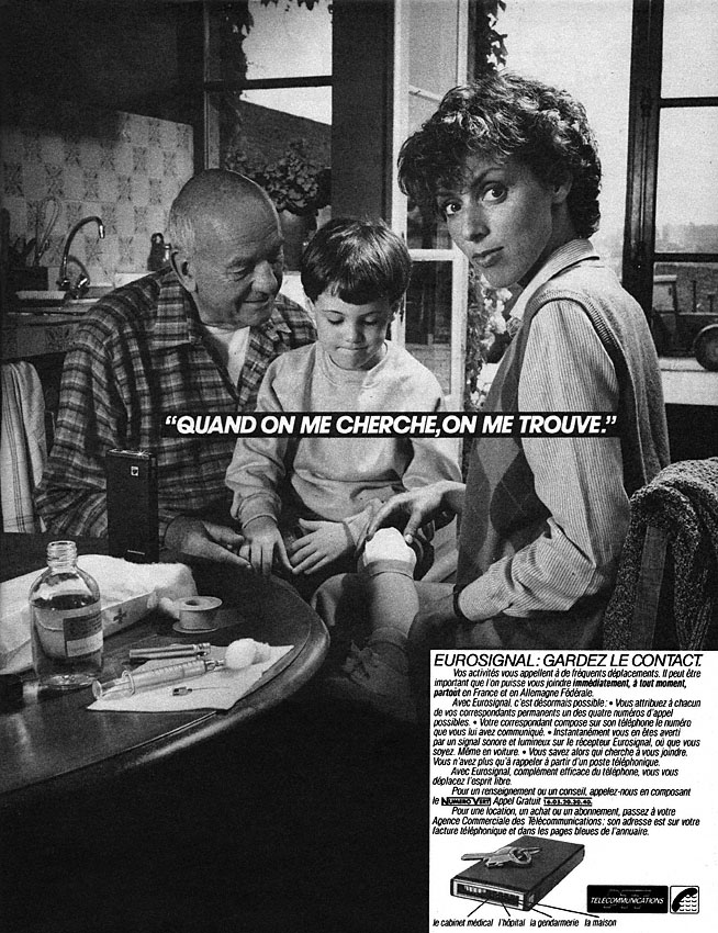 Publicité Ptt 1983