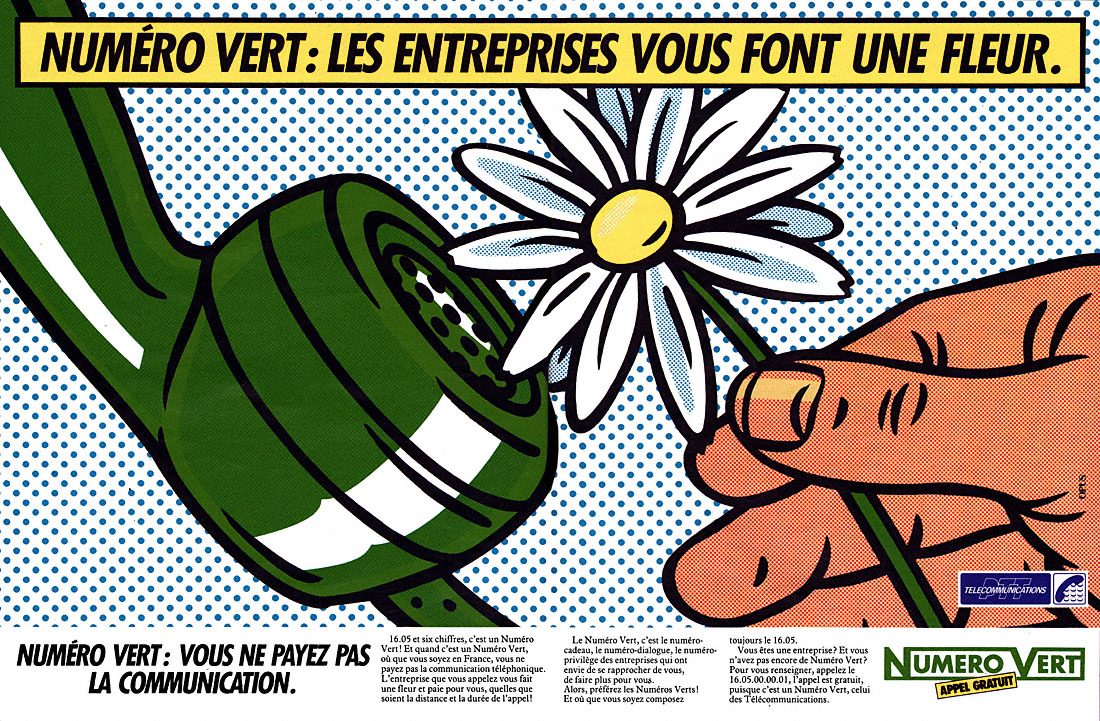 Publicité Ptt 1984