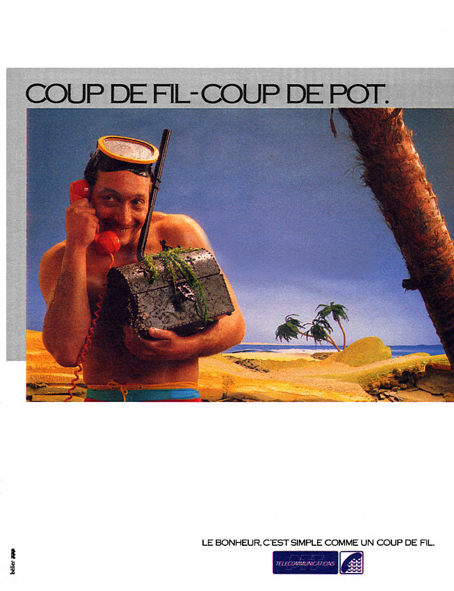 Publicité Ptt 1985