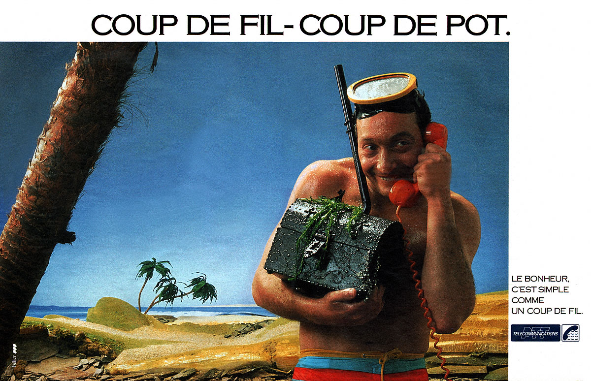 Publicité Ptt 1986