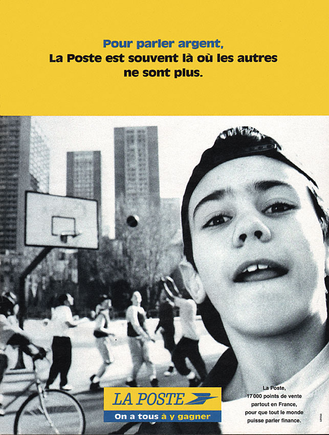 Publicité Ptt 1995