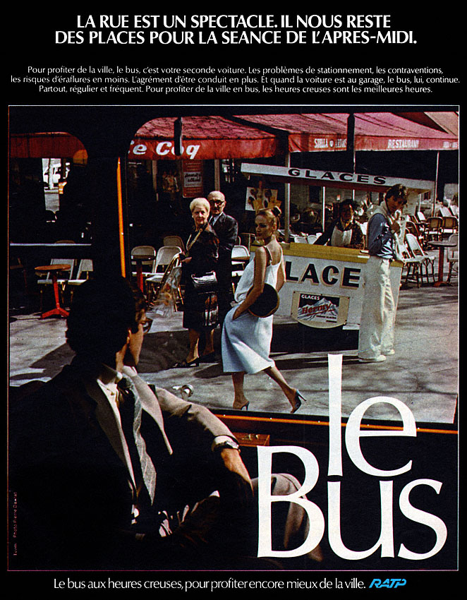 Publicité Ratp 1977