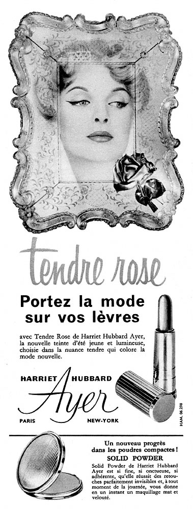 Publicité Ayer 1958