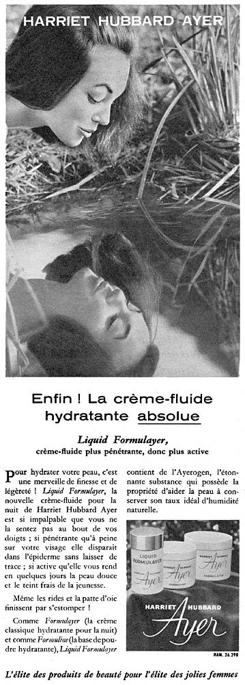 Publicité Ayer 1960