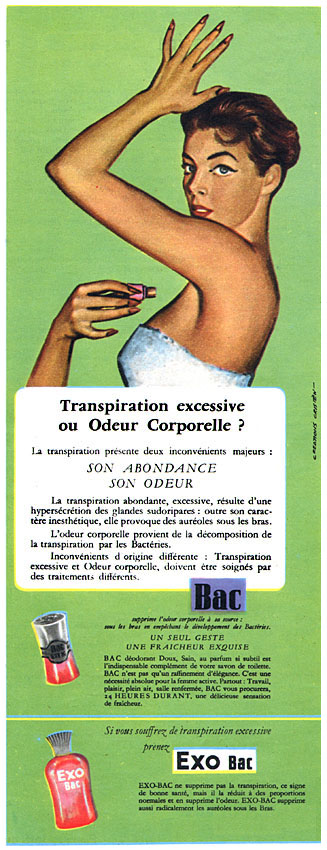 Publicité Bac 1957
