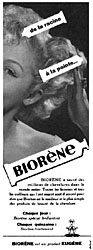 Publicit Biorne 1953