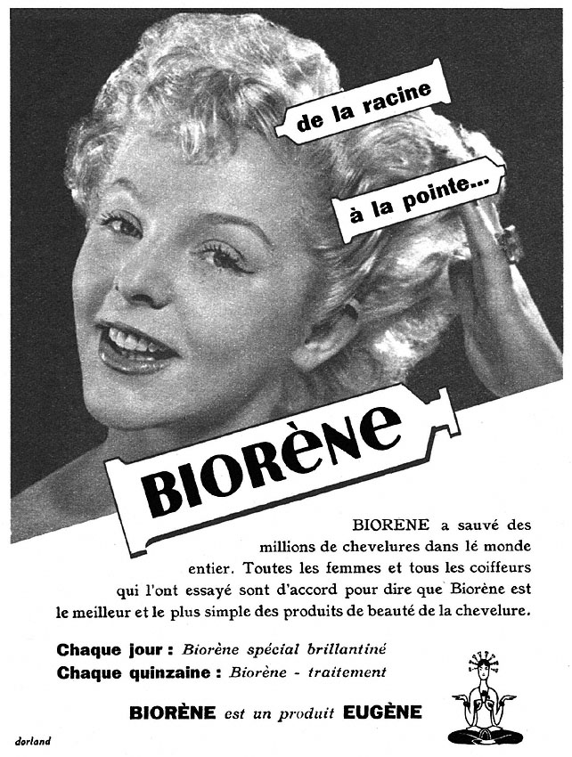 Publicité Biorne 1953
