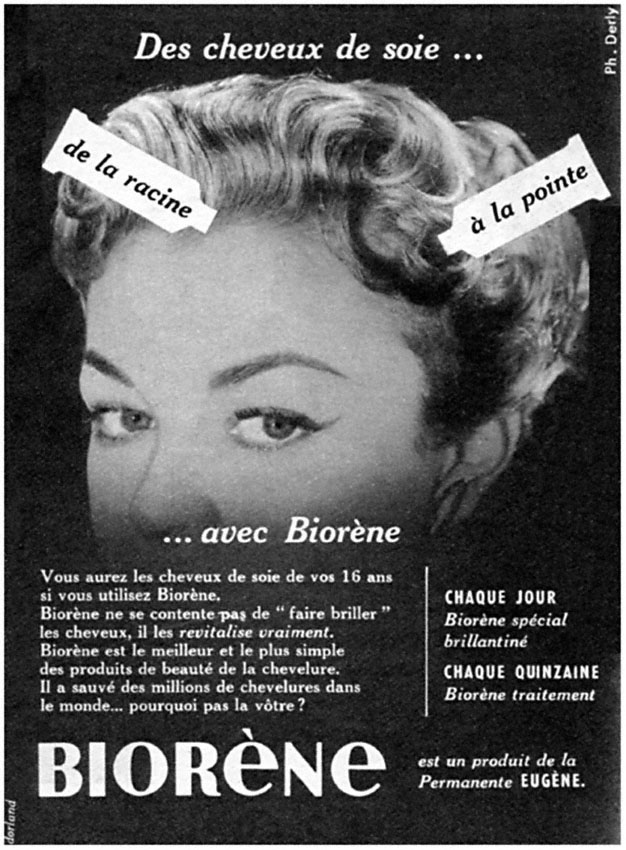 Publicité Biorne 1954