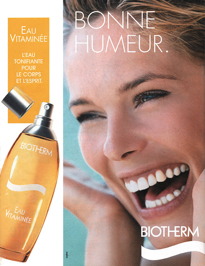 Publicité Biotherm 1998