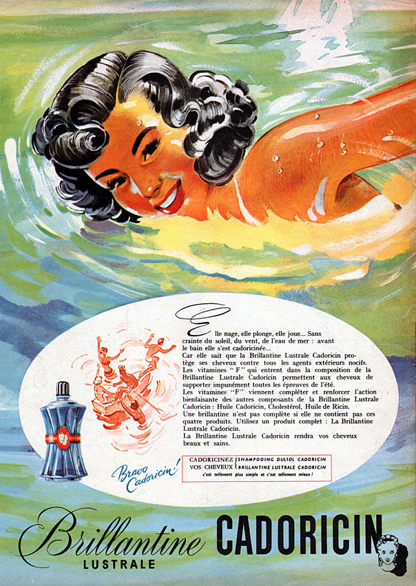 Publicité Cadoricin 1949