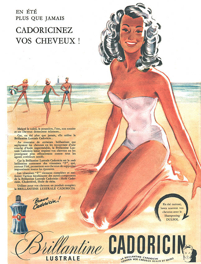 Publicité Cadoricin 1949