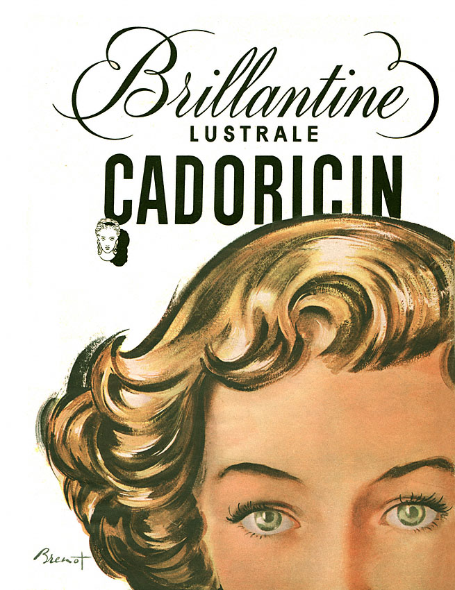 Publicité Cadoricin 1950