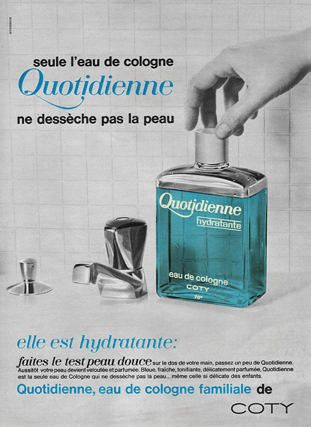 Publicité Coty 1968