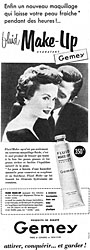 Publicit Gemey 1955