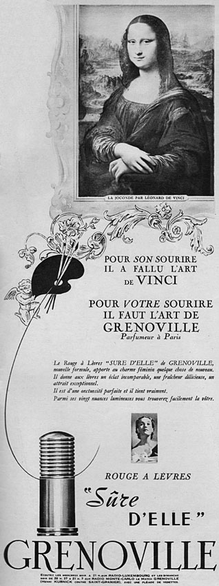 Publicité Grenoville 1949