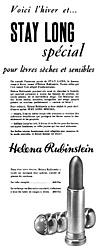 Publicit Helena Rubinstein 1953