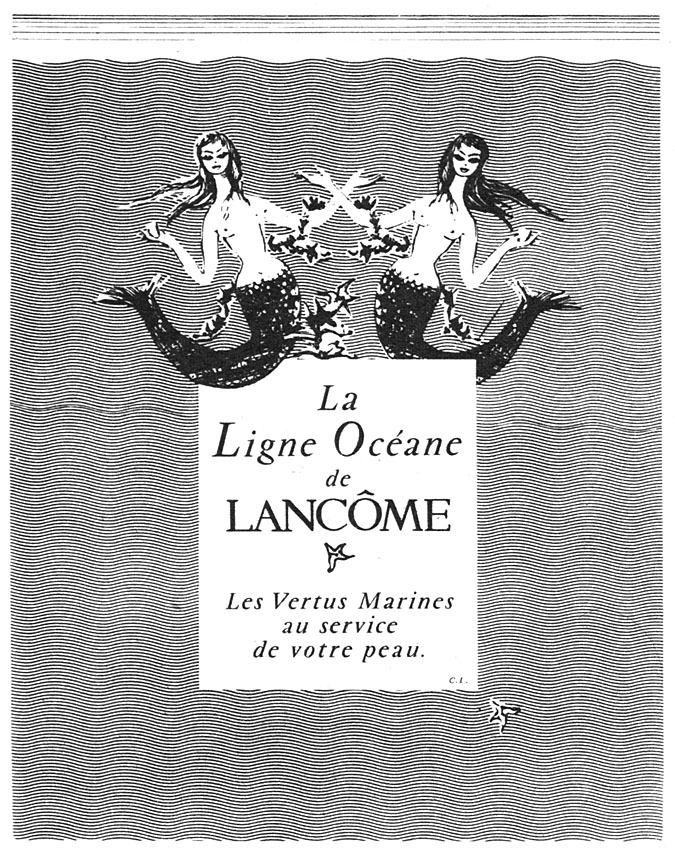 Publicité Lancme 1956