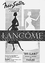 Publicit Lancme 1957