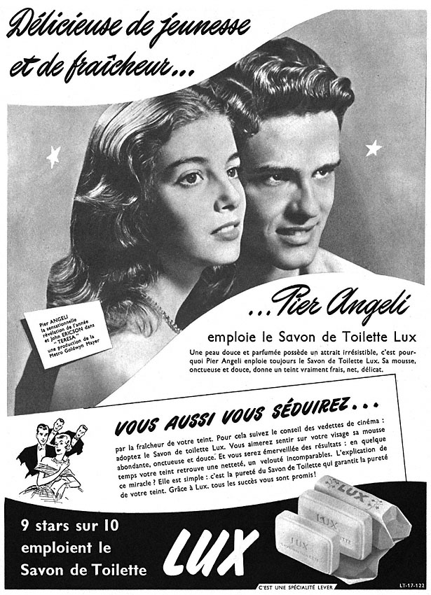 Publicité Lux 1951