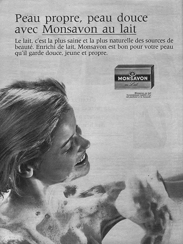 Publicité Monsavon 1962