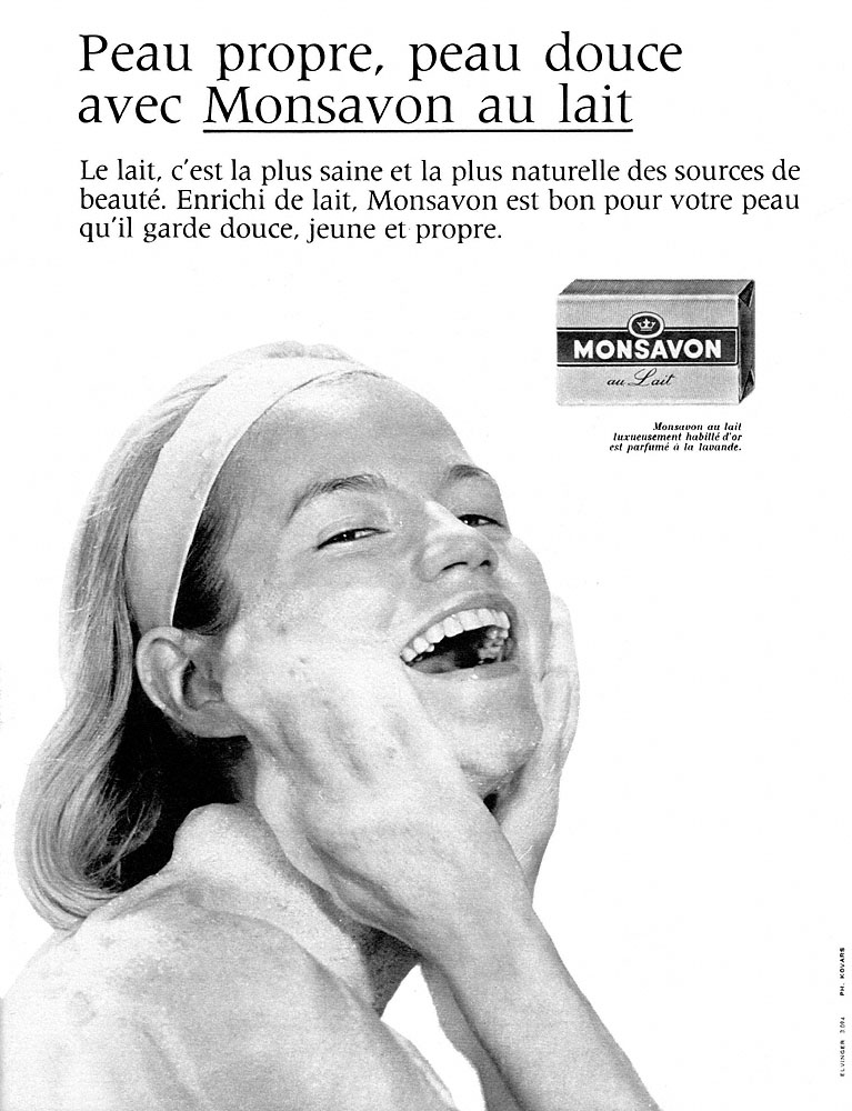 Publicité Monsavon 1962