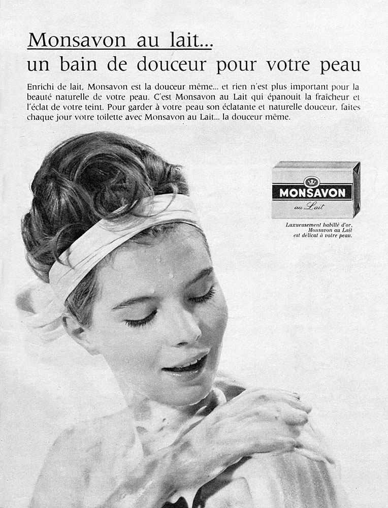 Publicité Monsavon 1962