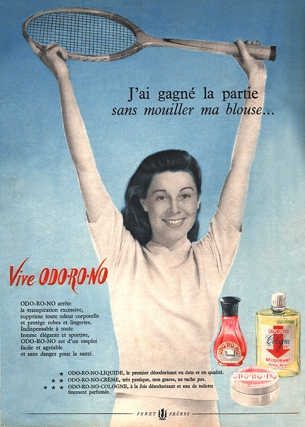 Publicité Odorono 1949