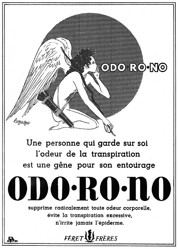 Publicité Odorono 1951