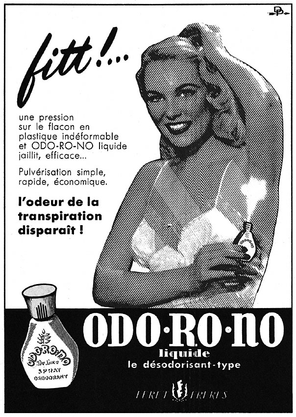 Publicité Odorono 1951