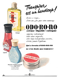 Publicité Odorono 1951