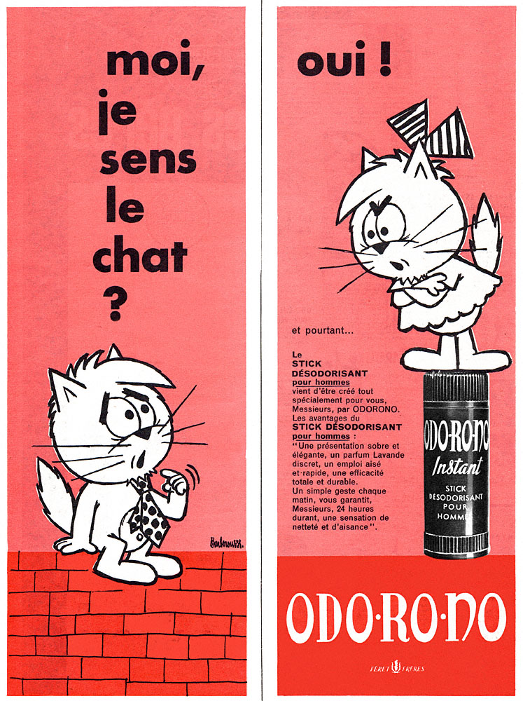 Publicité Odorono 1959