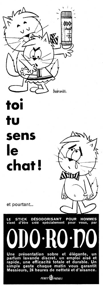 Publicité Odorono 1959