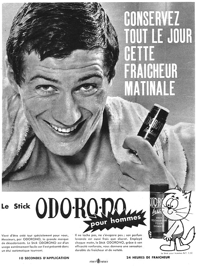 Publicité Odorono 1960