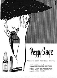 Marque Peggy Sage 1955