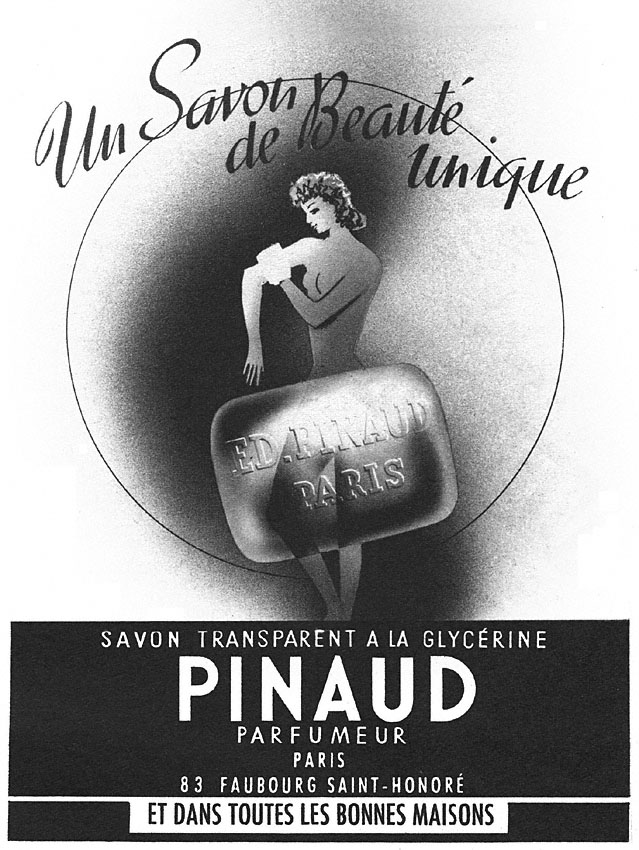 Publicité Pinaud 1951