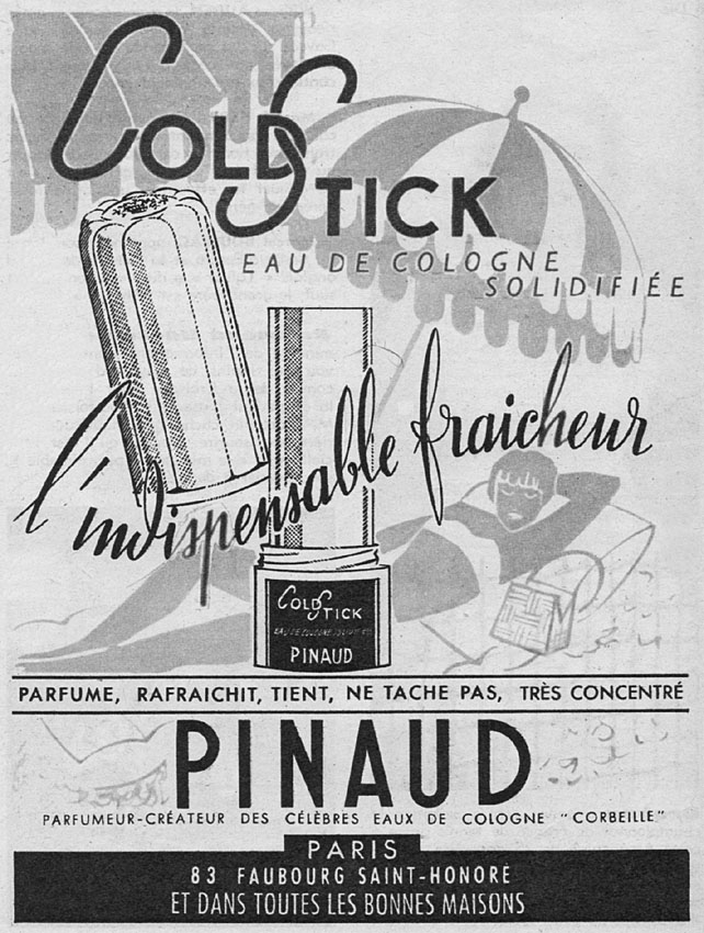 Publicité Pinaud 1952
