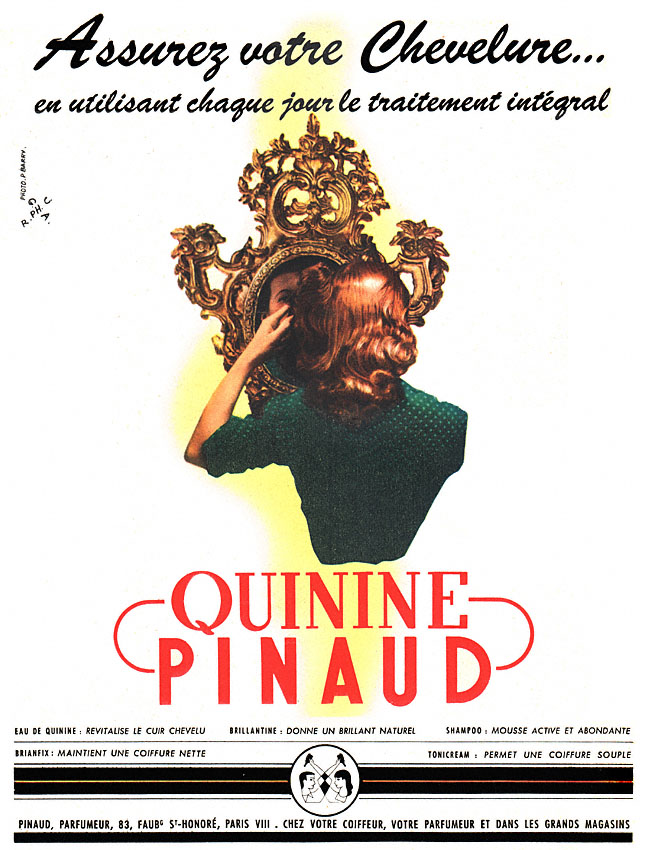 Publicité Pinaud 1952