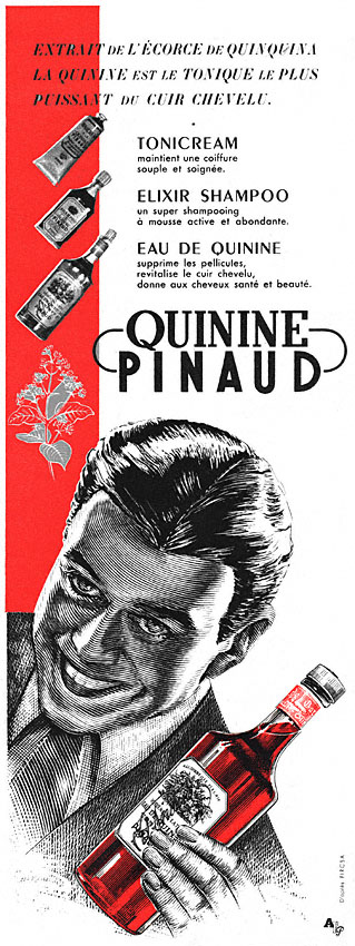 Publicité Pinaud 1954