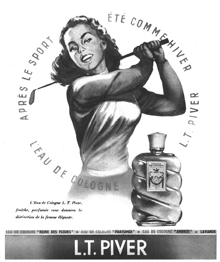 Publicité L.T.Piver 1953