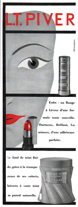 Publicité L.T.Piver 1954