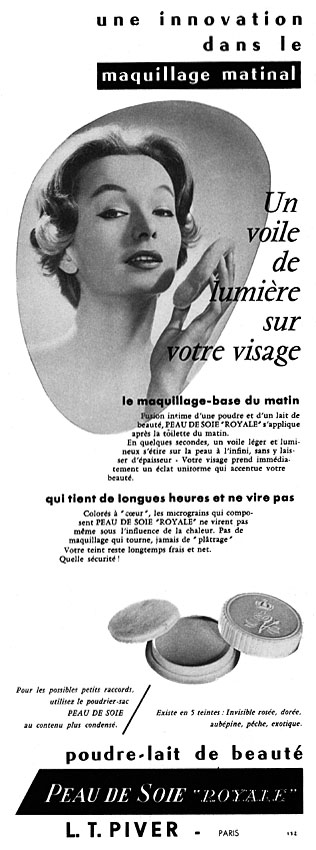 Publicité L.T.Piver 1957