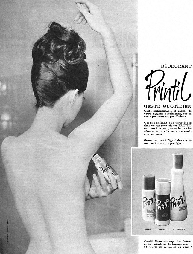 Publicité Printil 1962