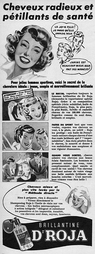 Publicité Roja 1949